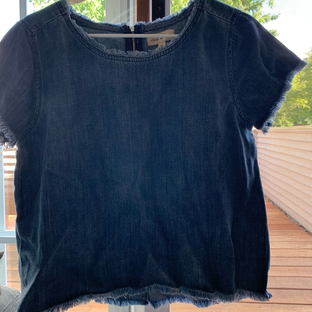 Denim tee